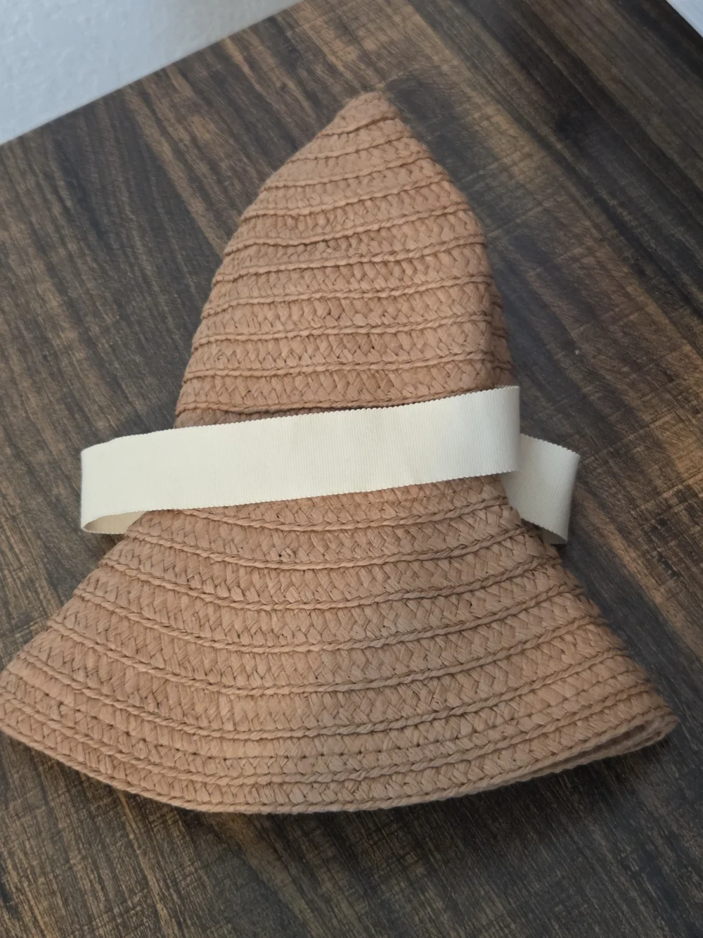 Madewell Brown Packable Woven Straw Hat - Picture 2 of 3